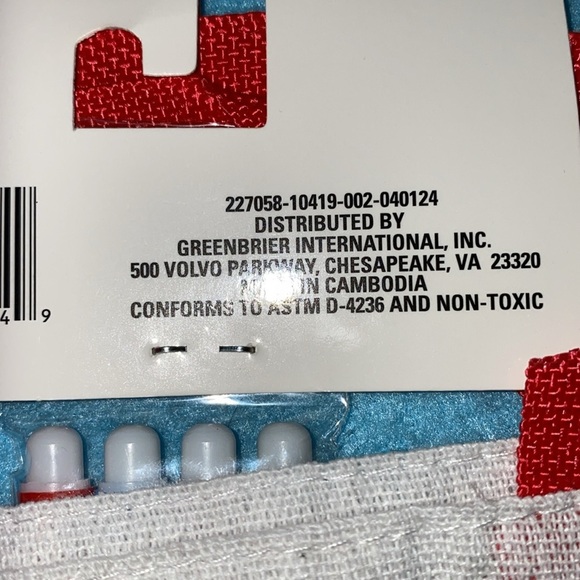 CHRISTMAS HOUSE DIY Tote bag with non-toxic markers 8.5” X 7.8” NEW - Picture 6 of 6